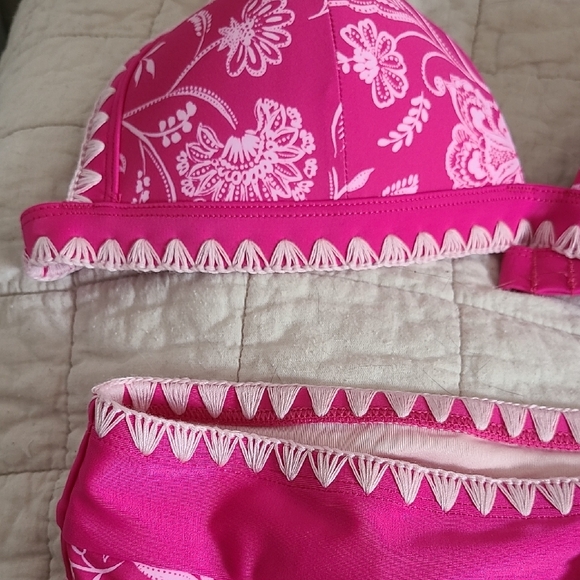 Cupshe Pink Floral Bikini Set - Picture 3 of 3